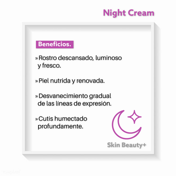 Night Cream Skin Beauty+ - Biolven