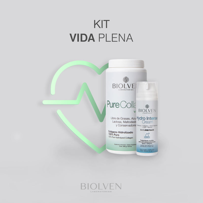 Pure Collagen Vitality+® + Hydro Intense Cream Skin Repair+® - Biolven